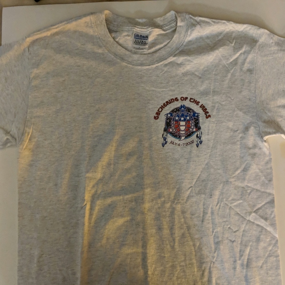 Vintage Gathering of the vibes 2002 concert t shirt‎